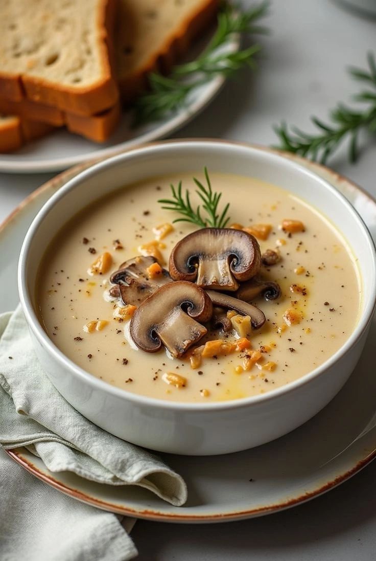 Truffle Mushroom Soup